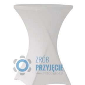 Stoły koktajlowe niskie – SN05 - obrus | zrobprzyjecie.pl